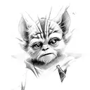 jedi tattoo design idea