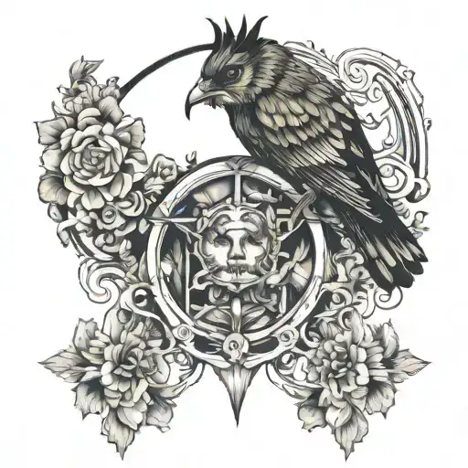 perspective or narrative  tattoo design idea