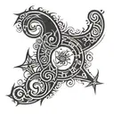 Emo tattoo design idea