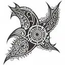 Emo tattoo design idea