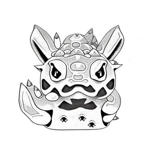 bulbasaur tattoo design idea