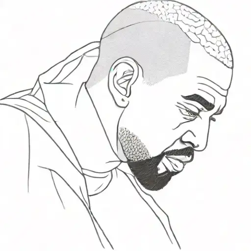 Kanye West tattoo design idea