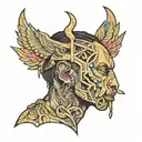 Travis scott utopia tattoo design idea