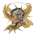 Travis scott utopia tattoo design idea