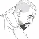 Kanye West tattoo design idea