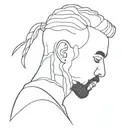 Kanye West tattoo design idea