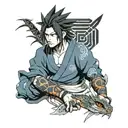 sasuke eyes tattoo design idea