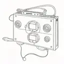 vhs tape machine  tattoo design idea