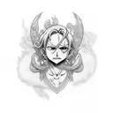 vinsmoke sanji tattoo design idea