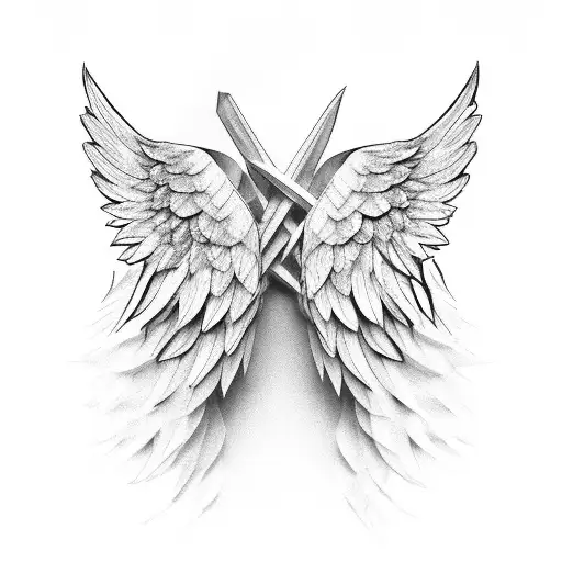 Pin by Greg Deming on Wood Carving | Angel wings drawing, Wings drawing,  Wings sketch