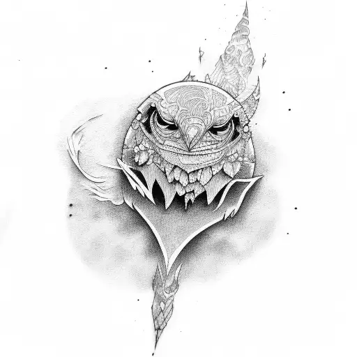 laurel tattoo design idea