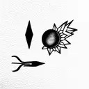 the names Jamie and Thomas  tattoo design idea