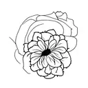 no matter what flower tattoo design idea