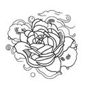 no matter what flower tattoo design idea