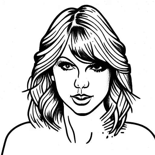 Taylor Swift tattoo design idea