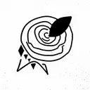 intuition tattoo design idea