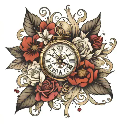 memnto mori memento vivere tattoo design idea