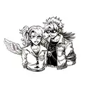 hawks tattoo design idea