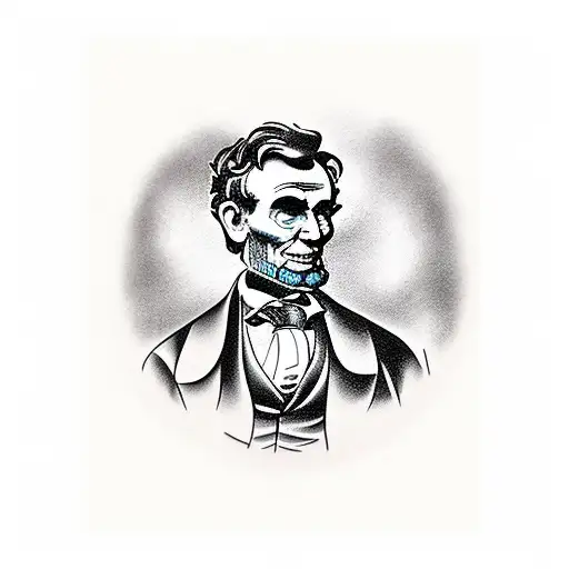 Lincoln son cars engineer machine tattoo design idea