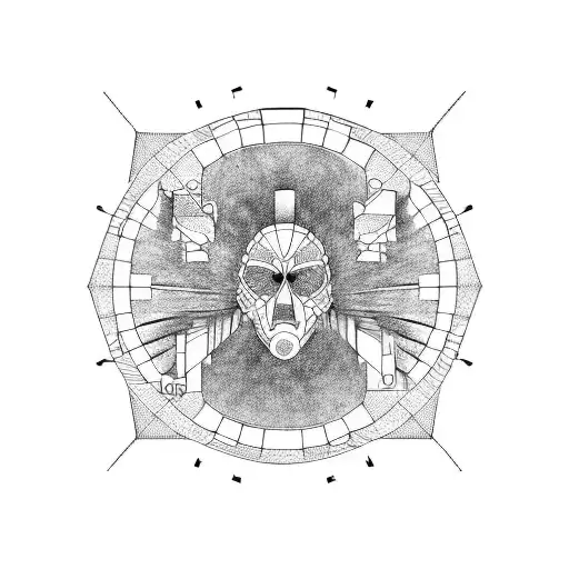 icarus fall tattoo design idea