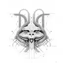 shinob, binary code, python code tattoo design idea