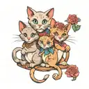 Aristocats tattoo design idea