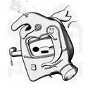 adventure time  tattoo design idea