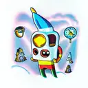 adventure time  tattoo design idea