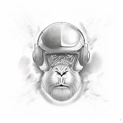 stoic philosophy stoned ape theory  tattoo design idea