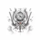 stoic philosophy  tattoo design idea