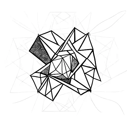 Triangle that represents ADA tattoo design idea