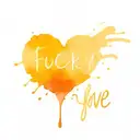 fuck love love you make tattoo design idea