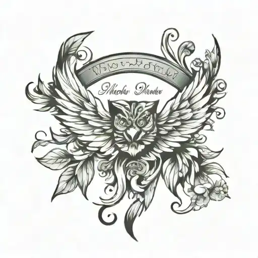 collar bone quote tattoo design idea