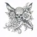 collar bone quote tattoo design idea