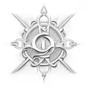 roman numerals 1994 tattoo design idea