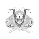 gafas cobra de natación tattoo design idea