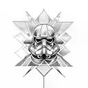 star wars Jedi Vs sith tattoo design idea