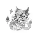 lifes a gamble tattoo design idea