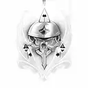 Ace of Spades tattoo design idea
