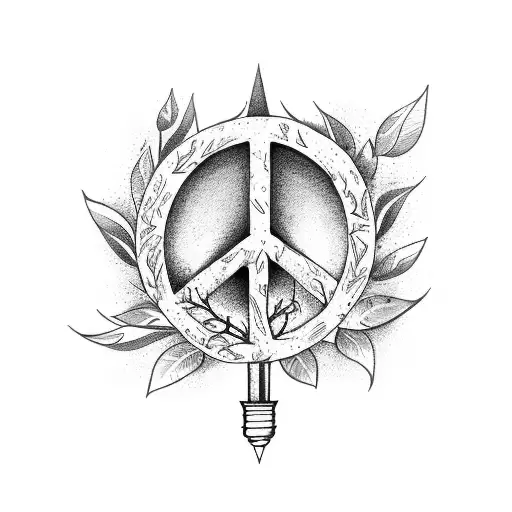 Peace Signs: The Universal Symbol in Tattoo Form – Conscious Ink