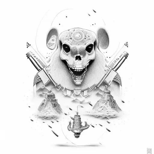 miner tattoo design idea