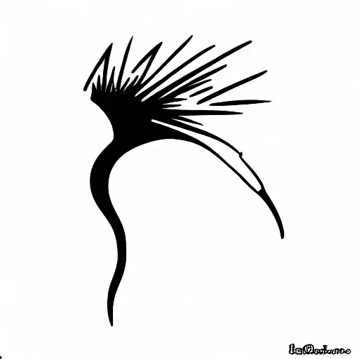 ibis tattoo design idea