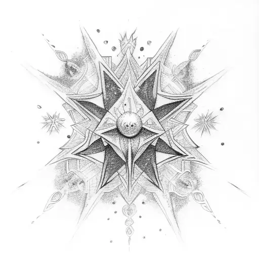 Chaos Star tattoo design idea