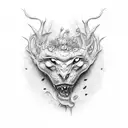 amor infinito tattoo design idea