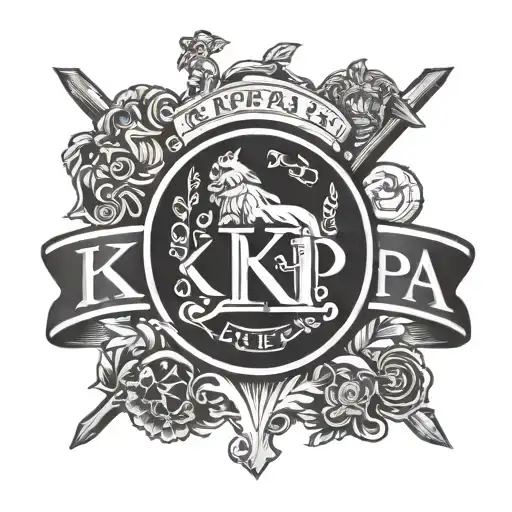 kappa alpha psi fraternity tattoo design idea