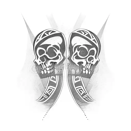 Remember dead siblings tattoo design idea