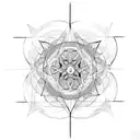 metatron  tattoo design idea