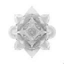 metatron  tattoo design idea