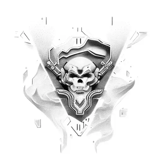  Create a tattoo design for a 20-year-old Greek male who is passionate about cyber security, red teaming, hiking, and hi tattoo design idea