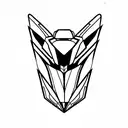 transformers tattoo design idea